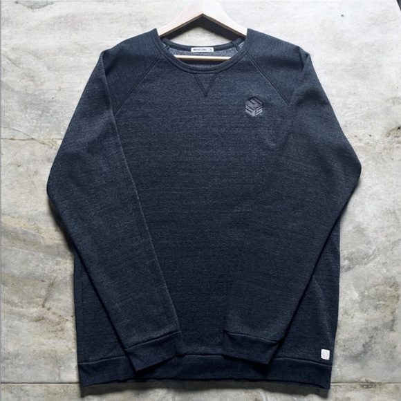 Marine Layer Men’s XL Gray Sweatshirt Crew Neck Pullover Fleece Soft Cozy Casual - Picture 1 of 12